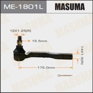 Наконечник кермової тяги MASUMA ME1801L
