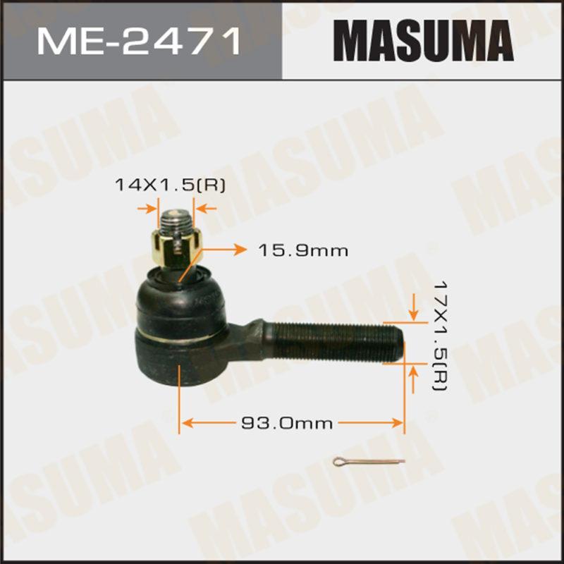 Наконечник кермової тяги MASUMA ME2471