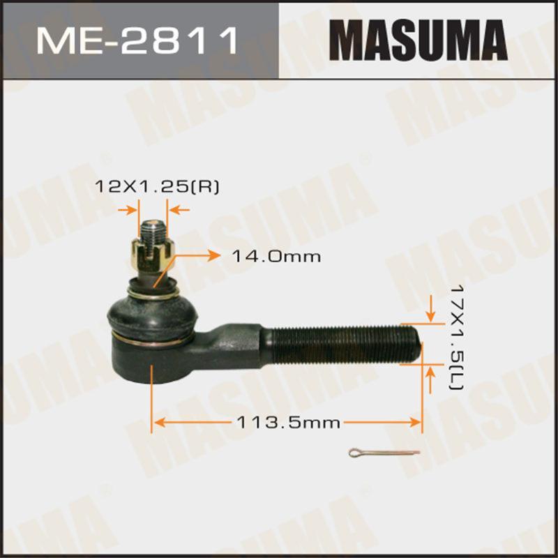 Накінечник кермової тяги MASUMA ME2811