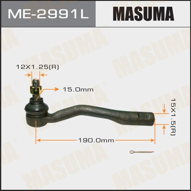 Накінечник кермової тяги MASUMA ME2991L