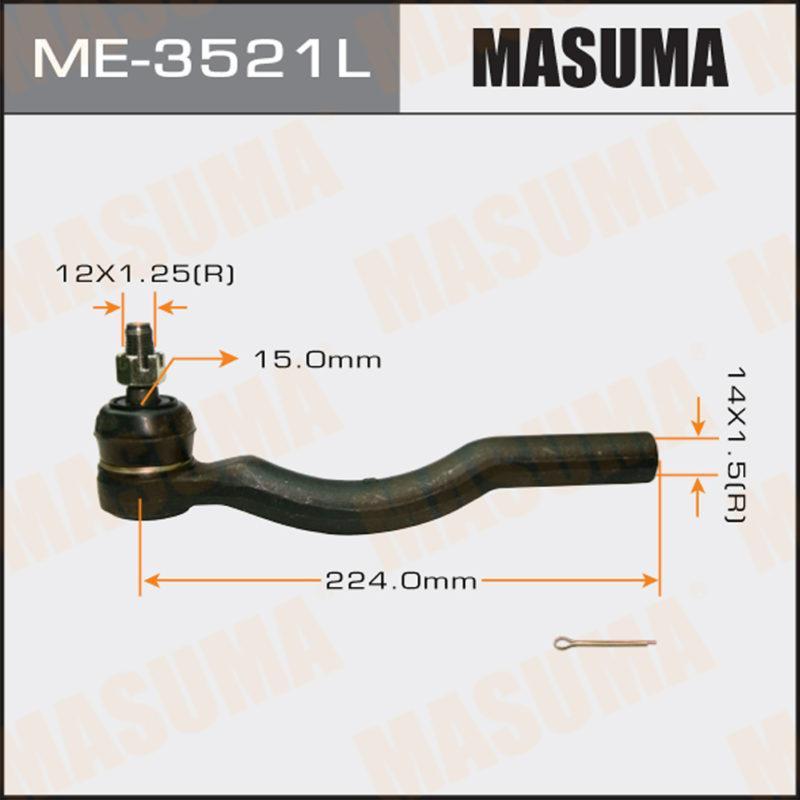Накінечник кермової тяги MASUMA ME3521L
