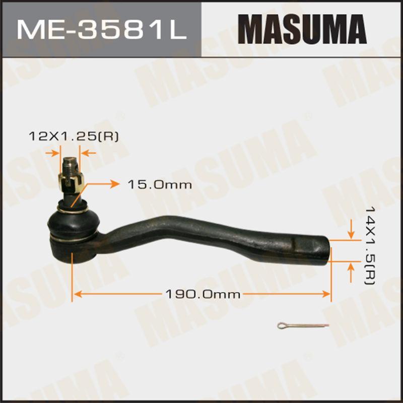Наконечник кермової тяги MASUMA ME3581L