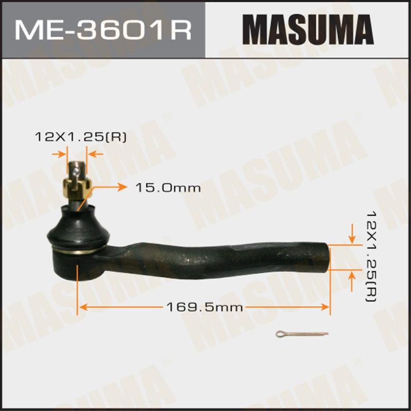 Наконечник кермової тяги MASUMA ME3601R