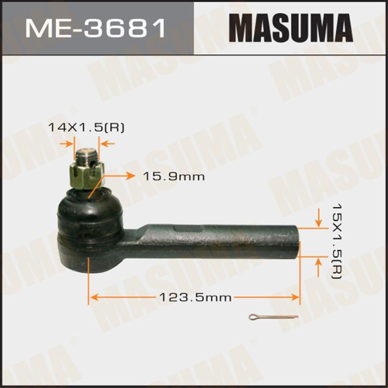 Наконечник кермової тяги MASUMA ME3681