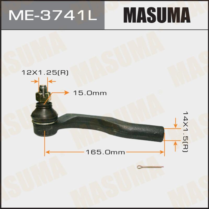 Накінечник кермової тяги MASUMA ME3741L