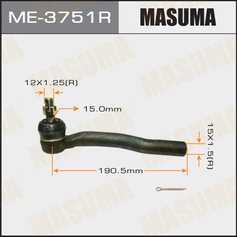 Накінечник кермової тяги MASUMA ME3751R