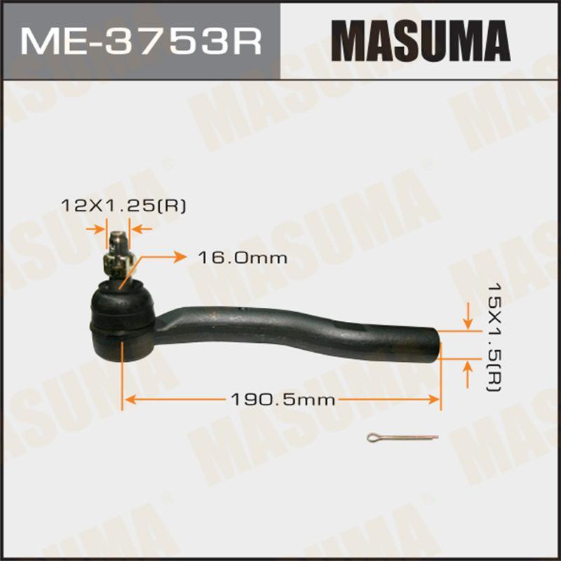 Наконечник кермової тяги MASUMA ME3753R