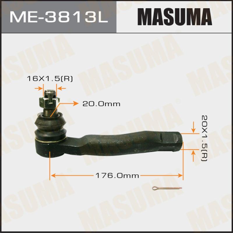 Накінечник кермової тяги MASUMA ME3813L