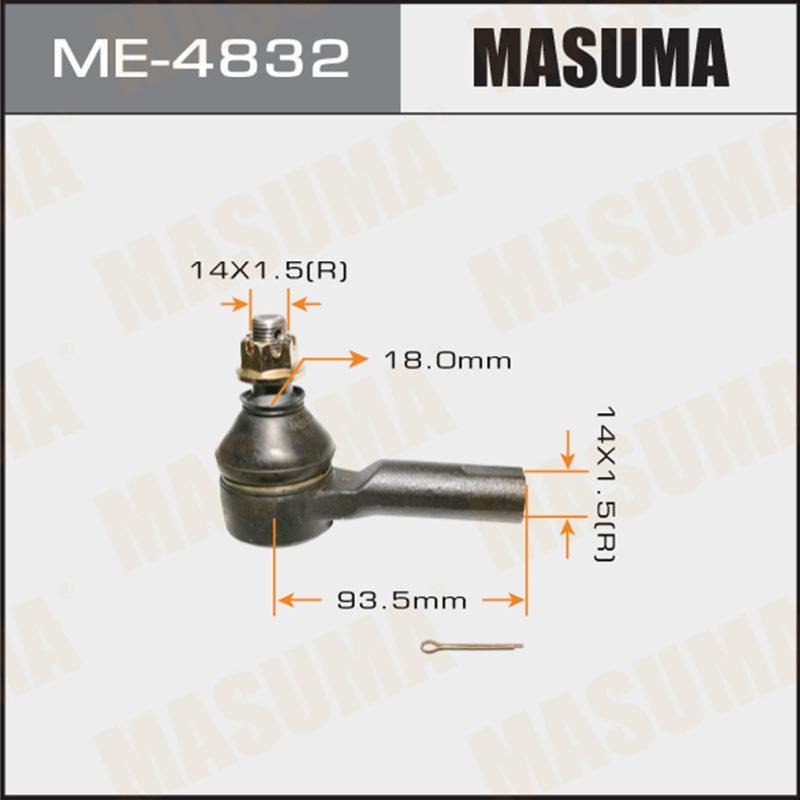 Наконечник рулевой тяги MASUMA ME4832