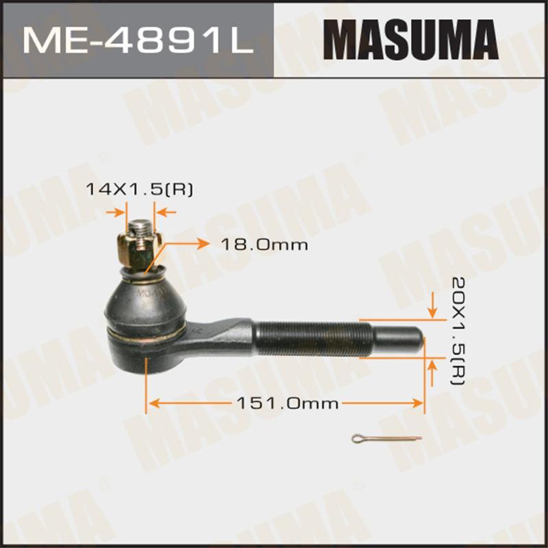 Накінечник кермової тяги MASUMA ME4891L