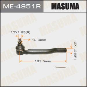 Наконечник рулевой тяги MASUMA ME4951R