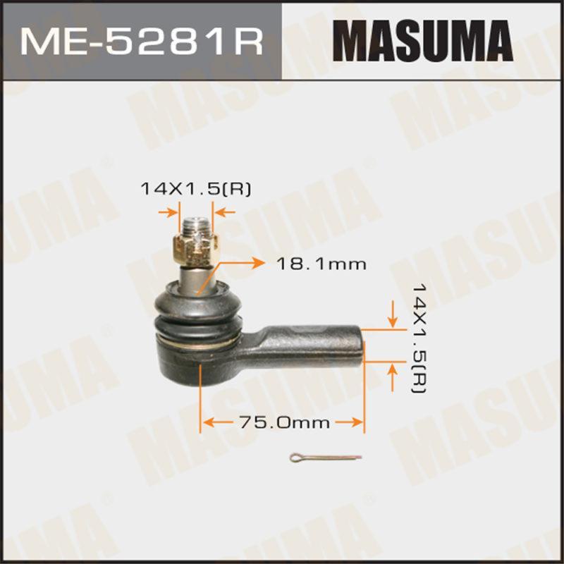 Накінечник кермової тяги MASUMA ME5281R