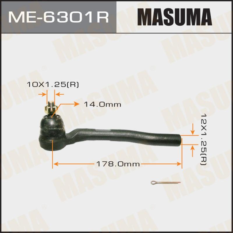 Наконечник кермової тяги MASUMA ME6301R
