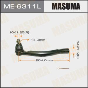 Наконечник кермової тяги MASUMA ME6311L