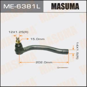 Наконечник рулевой тяги MASUMA ME6381L