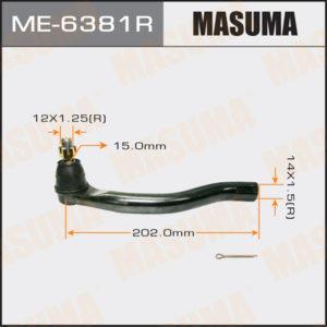 Наконечник рулевой тяги MASUMA ME6381R