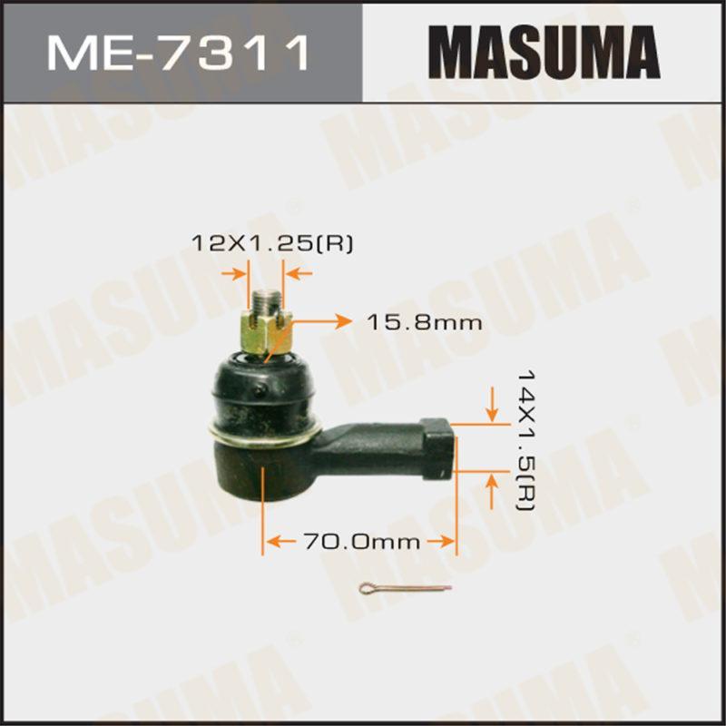 Наконечник кермової тяги MASUMA ME7311
