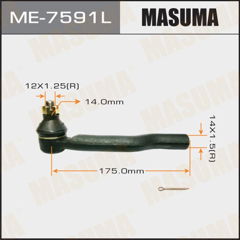 Наконечник рулевой тяги MASUMA ME7591L