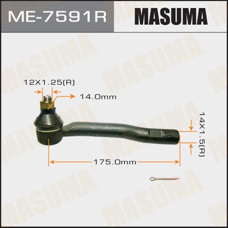 Наконечник рулевой тяги MASUMA ME7591R