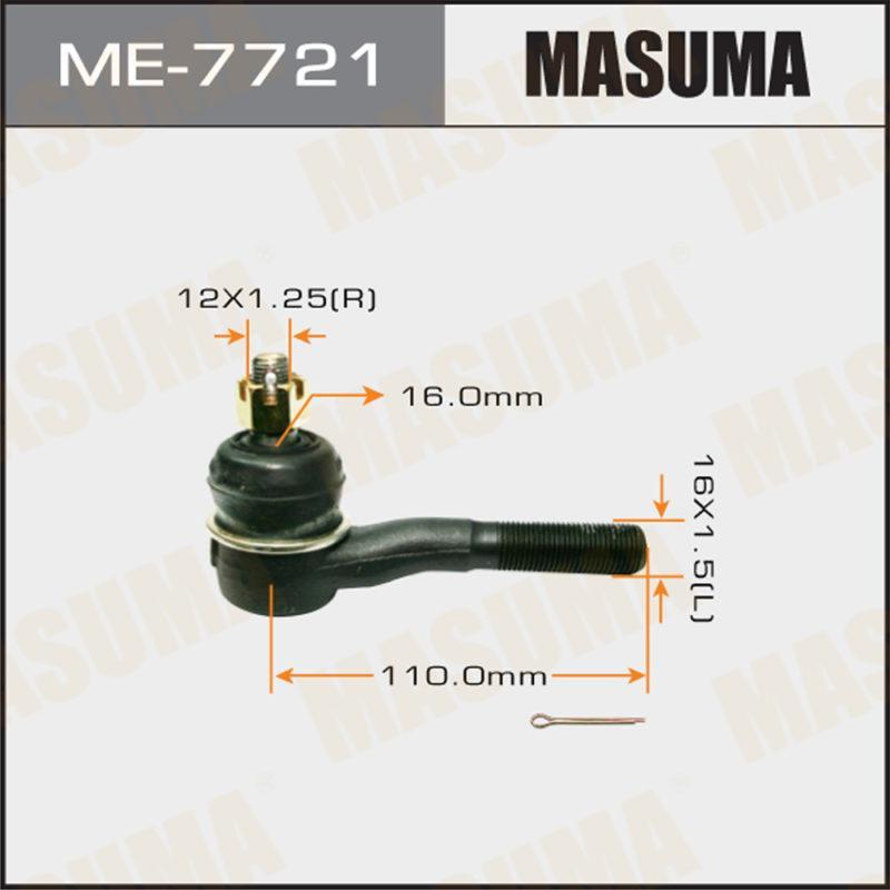 Наконечник кермової тяги MASUMA ME7721