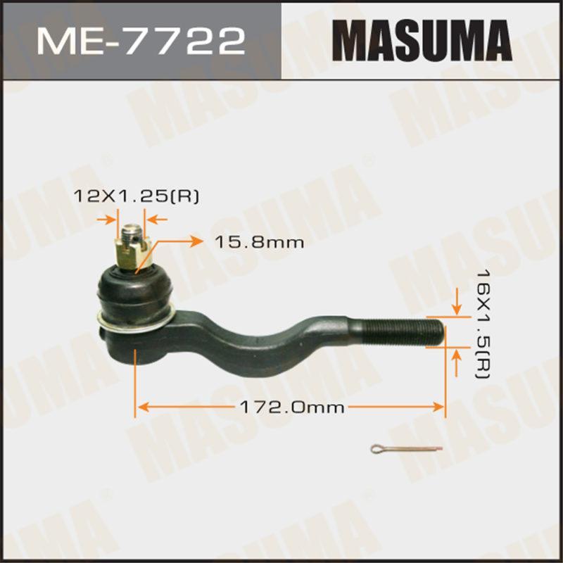 Наконечник рулевой тяги MASUMA ME7722