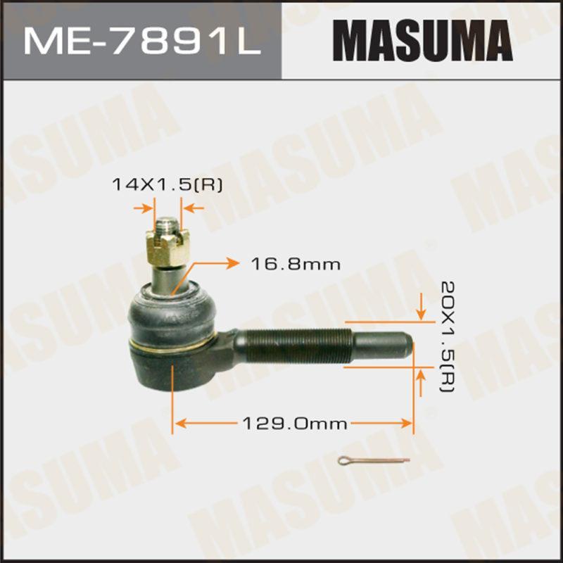 Наконечник рулевой тяги MASUMA ME7891L