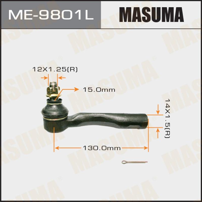 Наконечник рулевой тяги MASUMA ME9801L