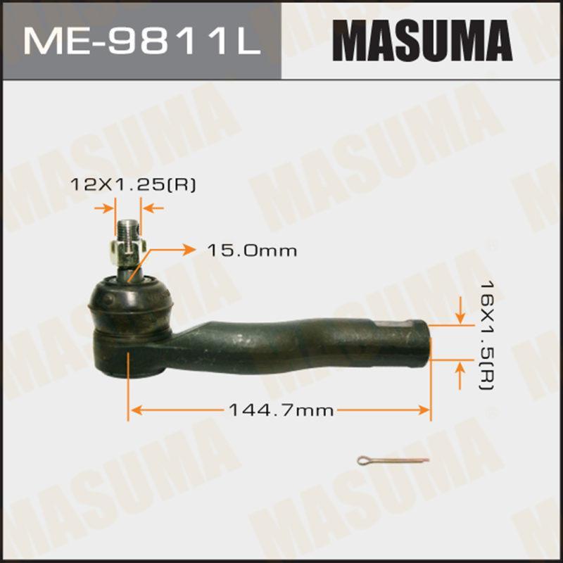 Наконечник кермової тяги MASUMA ME9811L