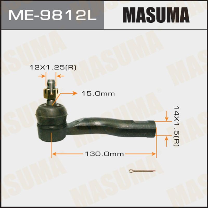 Наконечник рулевой тяги MASUMA ME9812L