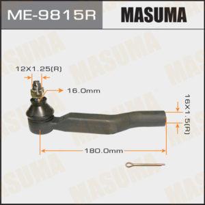 Наконечник рулевой тяги MASUMA ME9815R