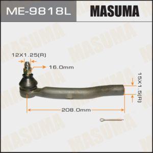Наконечник рулевой тяги MASUMA ME9818L