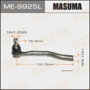 Наконечник рулевой тяги MASUMA ME9925L