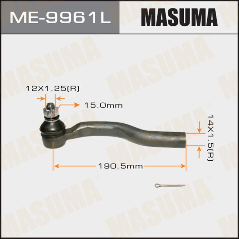 Наконечник рулевой тяги MASUMA ME9961L