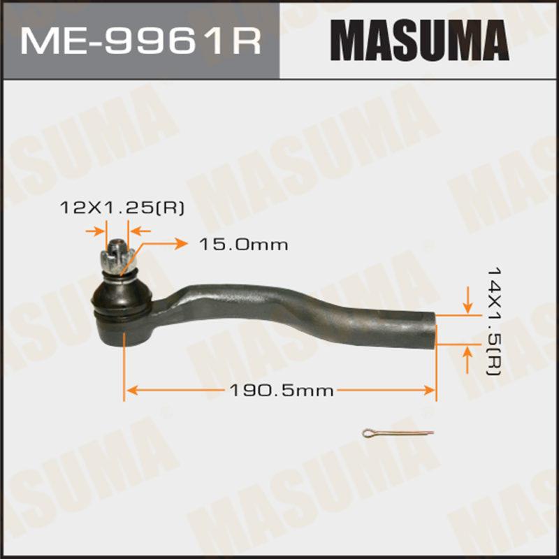 Накінечник кермової тяги MASUMA ME9961R
