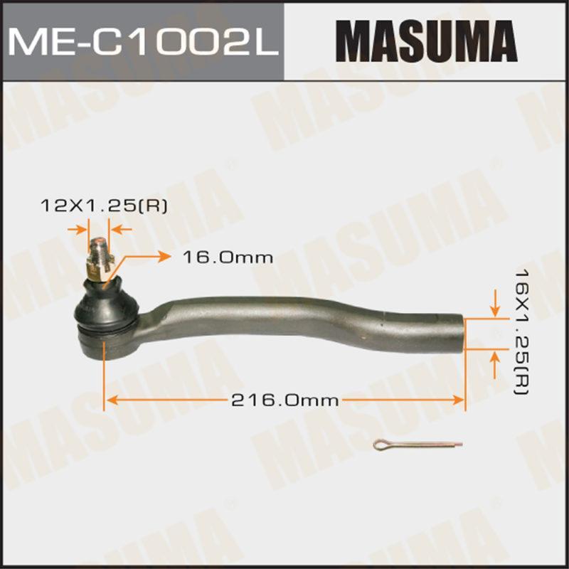 Накінечник кермової тяги MASUMA MEC1002L