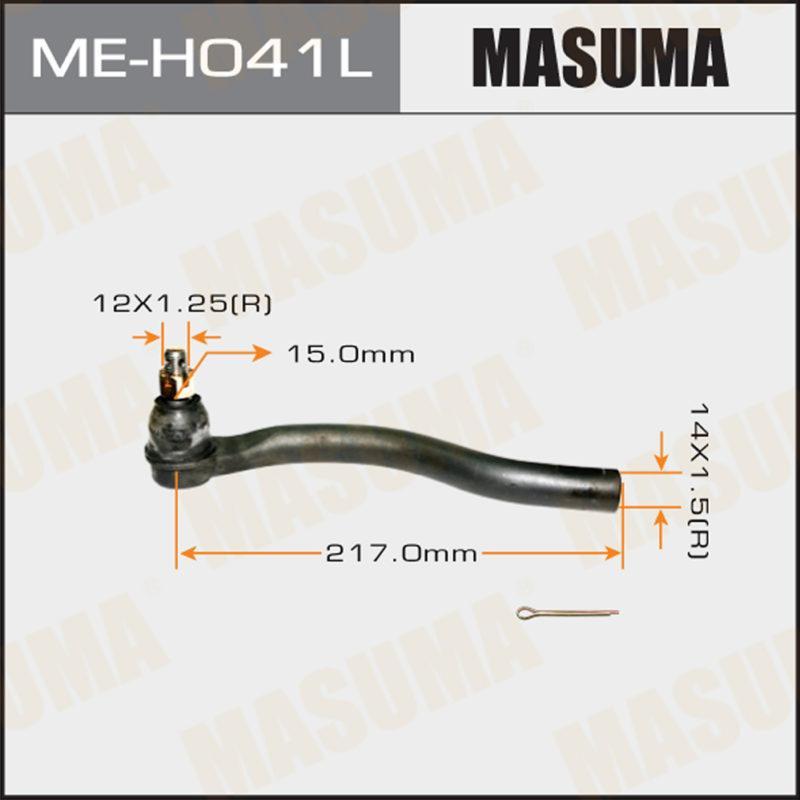Накінечник кермової тяги MASUMA MEH041L