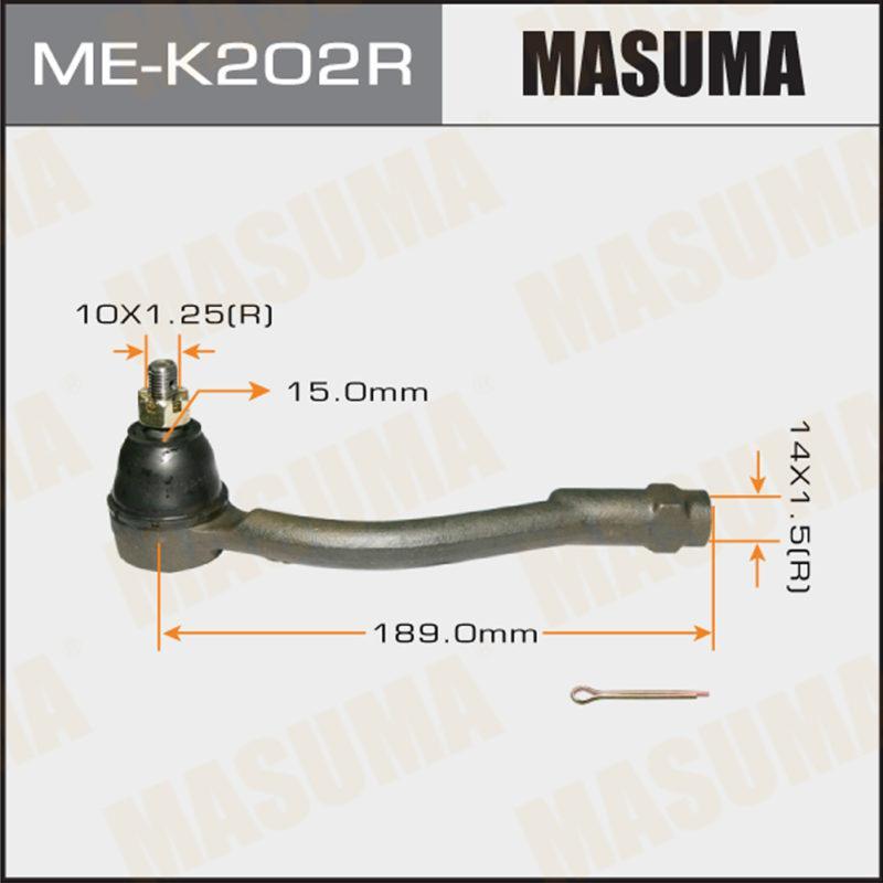 Наконечник рулевой тяги MASUMA MEK202R