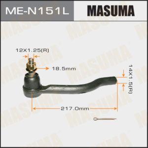 Наконечник кермової тяги MASUMA MEN151L