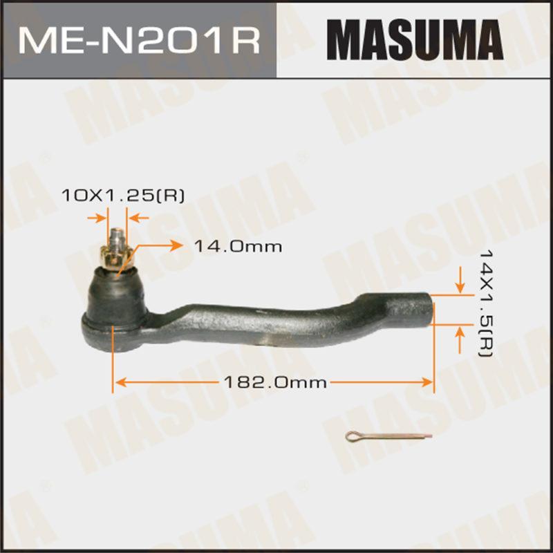 Наконечник рулевой тяги MASUMA MEN201R
