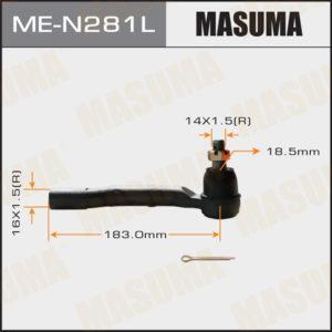 Наконечник рулевой тяги MASUMA MEN281L