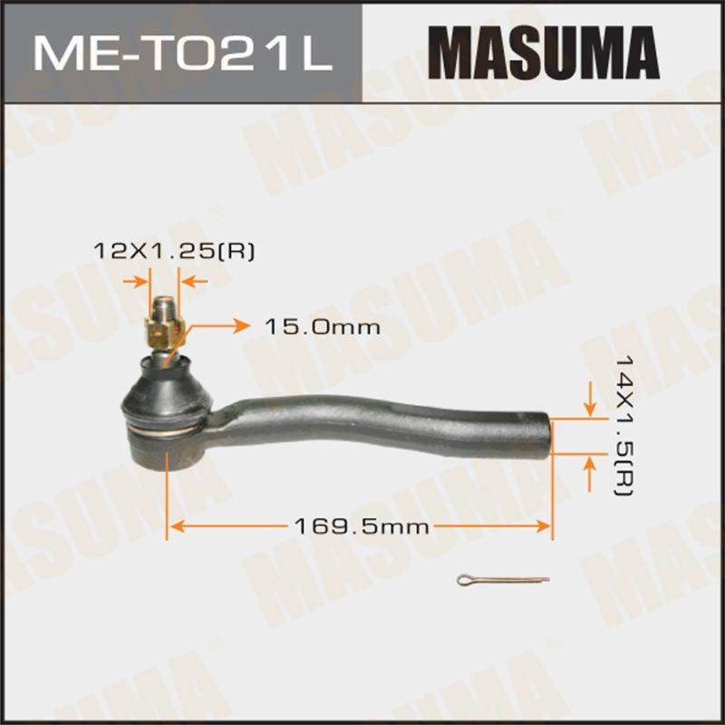 Накінечник кермової тяги MASUMA MET021L
