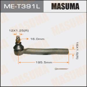 Наконечник рулевой тяги MASUMA MET391L