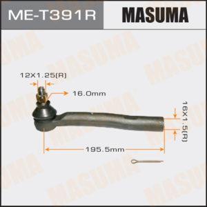 Наконечник кермової тяги MASUMA MET391R