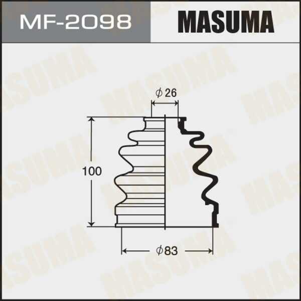 Пыльник ШРУСа MASUMA MF2098