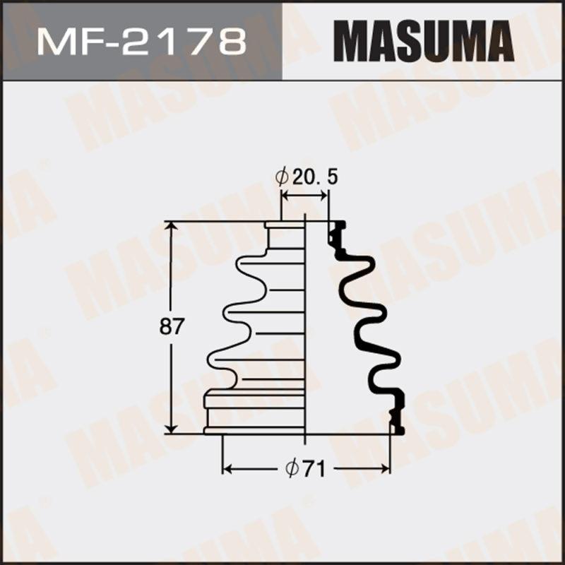 Пыльник ШРУСа MASUMA MF2178