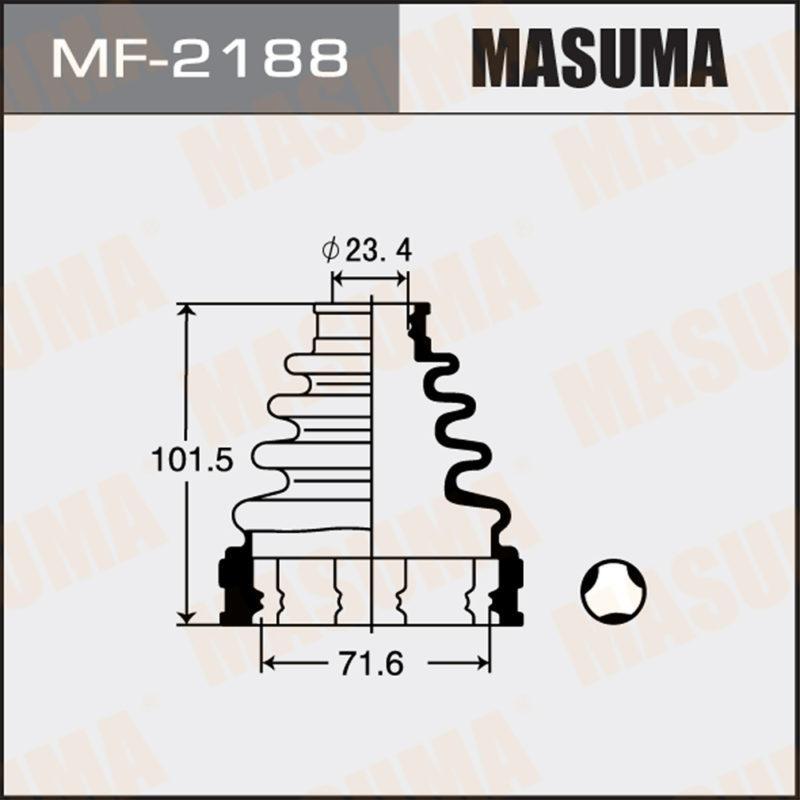 Пыльник ШРУСа MASUMA MF2188
