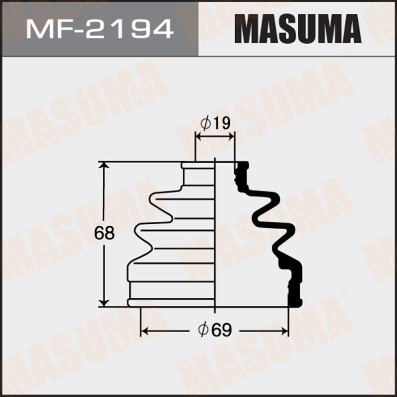 Пыльник ШРУСа MASUMA MF2194