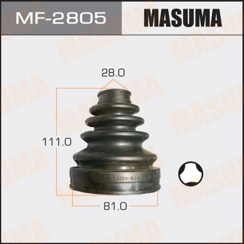 Пыльник ШРУСа MASUMA MF2805