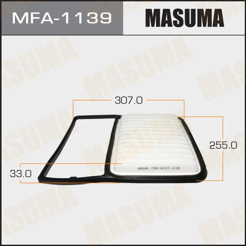 Повітряний фільтр MASUMA MFA1139