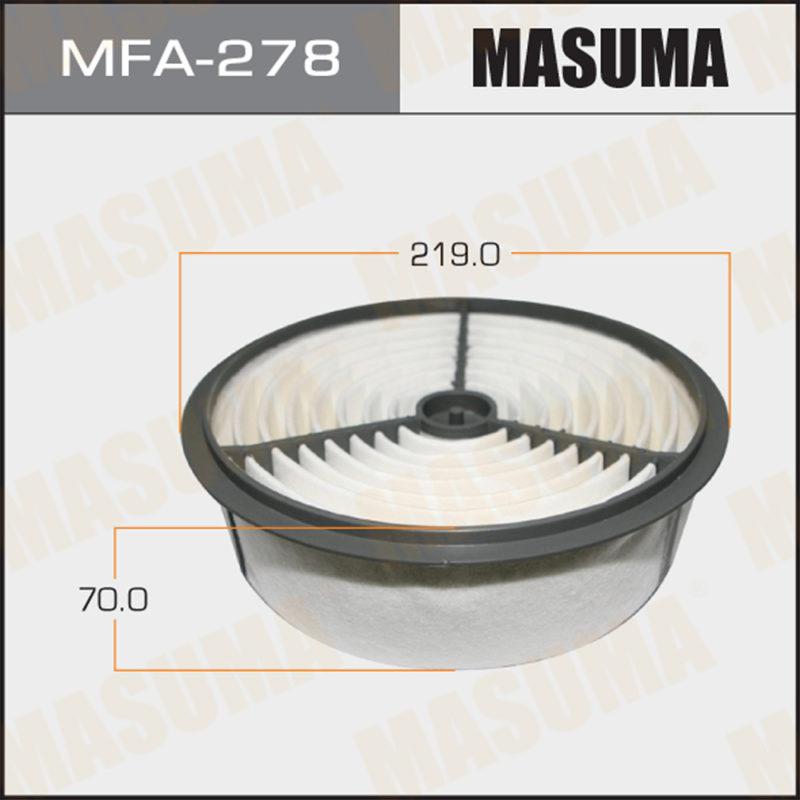 Повітряний фільтр MASUMA MFA278